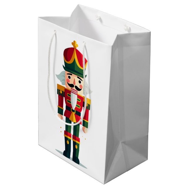 Bolsa De Regalo Mediana Nutcracker Soldier (Angulo reverso)