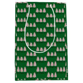 Bolsa De Regalo Mediana Oh Christmas Tree Little Debbie Cakes Gift Bag