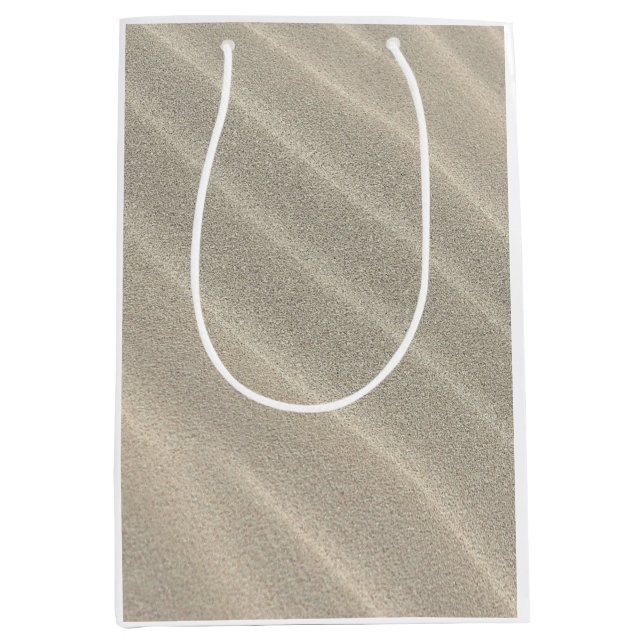 Bolsa De Regalo Mediana Olas de arena (Anverso)