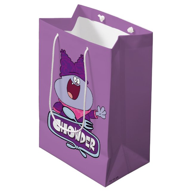 Bolsa De Regalo Mediana Onda de Chowder (Angulo Anverso)