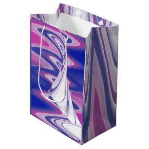 Bolsa De Regalo Mediana Ondas giratorias