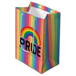 Bolsa De Regalo Mediana Orgullo arcoiris