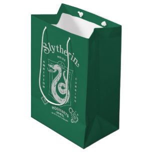 Bolsa De Regalo Mediana ORGULLO DE SLYTHERIN™ Ambición Astucia Escudo