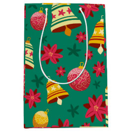 Bolsa De Regalo Mediana Ornamento de Navidad