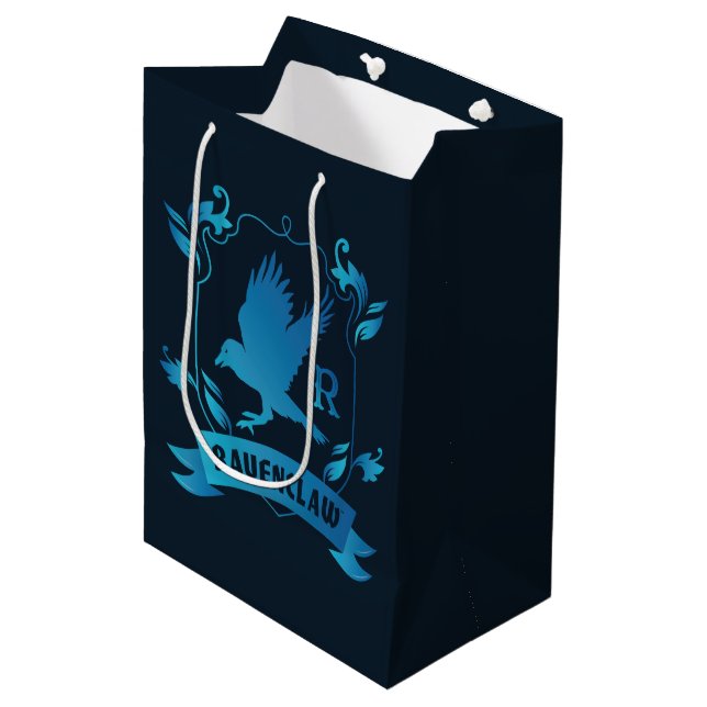 Bolsa De Regalo Mediana Ornate RAVENCLAW™ House Escudo (Angulo Anverso)