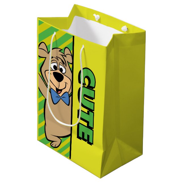 Bolsa De Regalo Mediana Oso De Boo-Boo-Cute (Angulo Anverso)