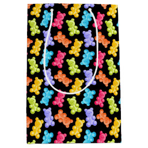 Bolsa De Regalo Mediana Osos de Caramelo Gomoso Coloridos