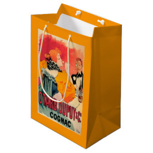 Bolsa De Regalo Mediana Otard-Dupuy y poster promocional del coñac del CO