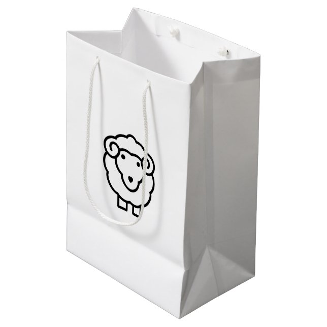 Bolsa De Regalo Mediana Oveja (Angulo Anverso)