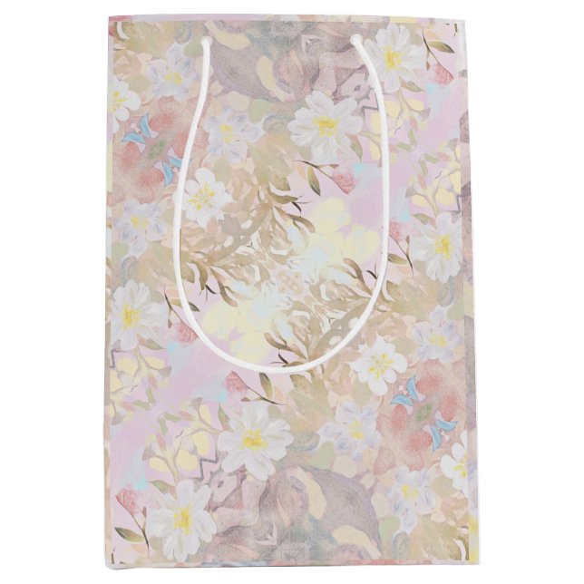 Bolsa De Regalo Mediana Pamela Pattern B Elegant Gift Bag (Anverso)