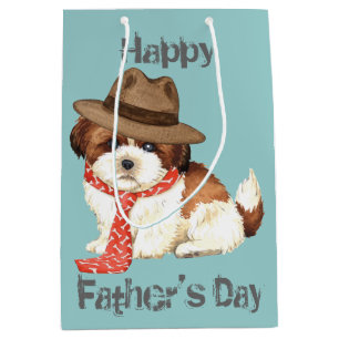 Bolsa De Regalo Mediana Papá de Shih Tzu
