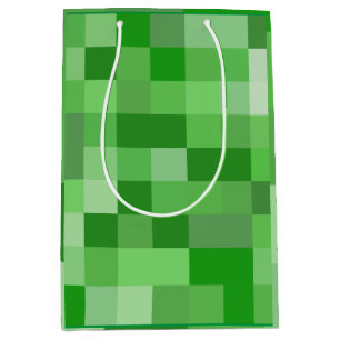 Bolsa De Regalo Mediana Papel de ajuste del patrón de píxeles del jugador 