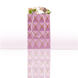 Bolsa De Regalo Mediana Papel de ajuste rosado Joyoux Noel