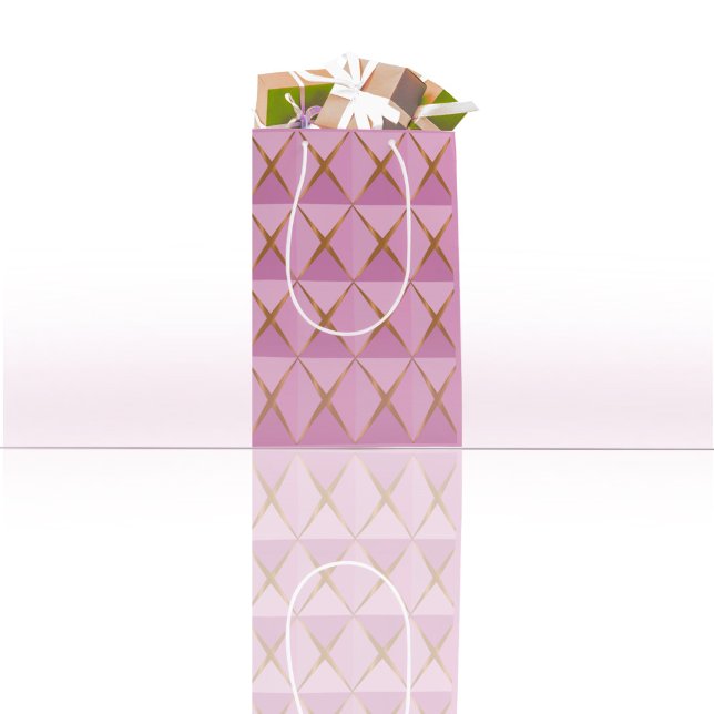 Bolsa De Regalo Mediana Papel de ajuste rosado Joyoux Noel (Subido por el creador)
