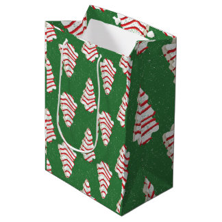 Bolsa De Regalo Mediana Papel de envolver pastel de Navidad conjunto de 3 