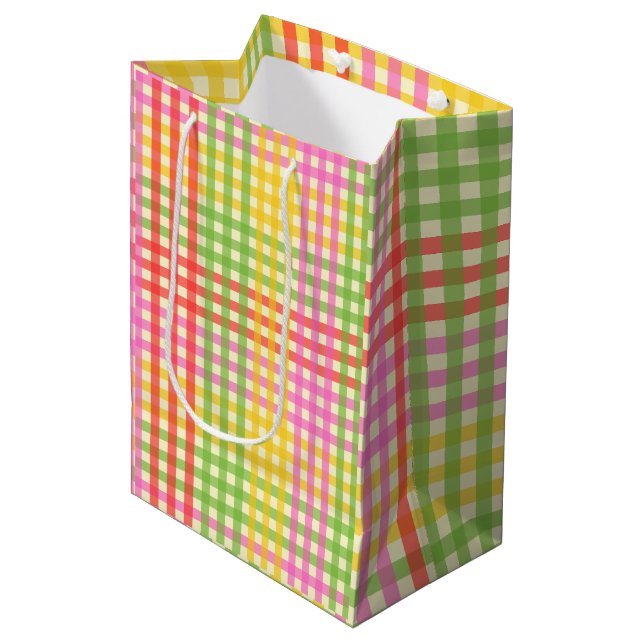 Bolsa De Regalo Mediana Papel de envolvimiento JUICY STRIPE (Angulo Anverso)