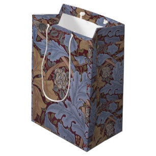 Bolsa De Regalo Mediana Papel de escritorio de William Morris St James Pal