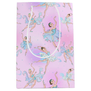 Bolsa De Regalo Mediana Papel de regalo de elegantes bailarinas