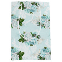 Papel de regalo Diseño 1 de la serie Acuario Flora