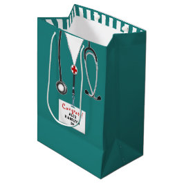 Bolsa de regalo mediana para graduación de enferme