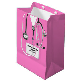 Bolsa de regalo mediana para graduación de enferme