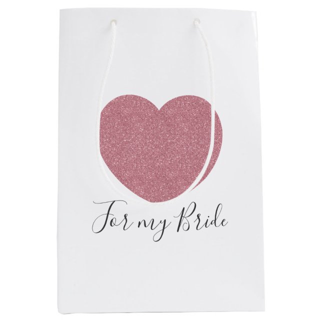 Bolsa De Regalo Mediana Para mi bolso del regalo de la novia (Anverso)