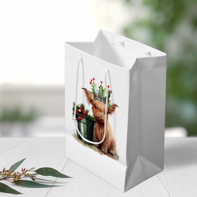 Bolsa de regalo mediana para Navidades de la Bola  (Subido por el creador)