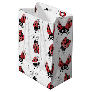 Bolsa De Regalo Mediana Paracaidista caprichoso con manchas de pintura