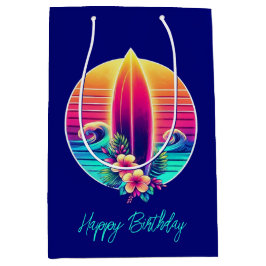 Bolsa De Regalo Mediana Paraíso de Surfboard Sunset