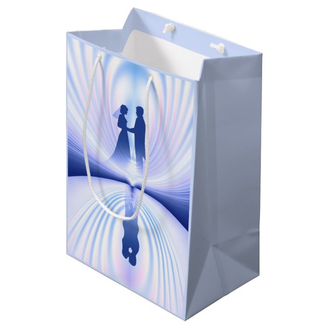 Bolsa De Regalo Mediana Pareja boda (Angulo Anverso)