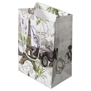 Bolsa De Regalo Mediana París Vieja