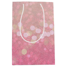 Bolsa De Regalo Mediana Parkle rosado