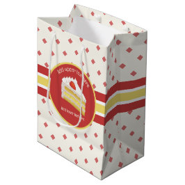 Bolsa De Regalo Mediana Pastel de Celebración - Esponja - Fiesta Confetti