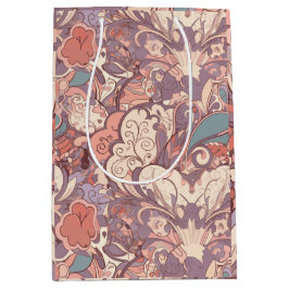 Bolsa De Regalo Mediana Pastel Floral