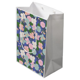 Bolsa De Regalo Mediana Pastel Flower Garden