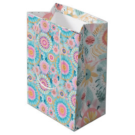 Bolsa De Regalo Mediana Pastel lindo boho