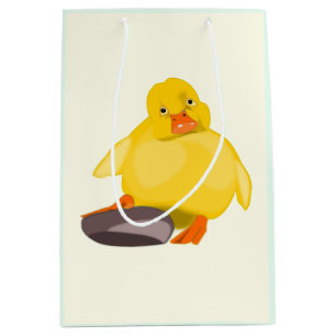 Bolsa De Regalo Mediana Pato amarillo lindo