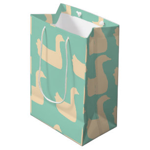 Bolsa De Regalo Mediana Pato Ducky Teniente Teal