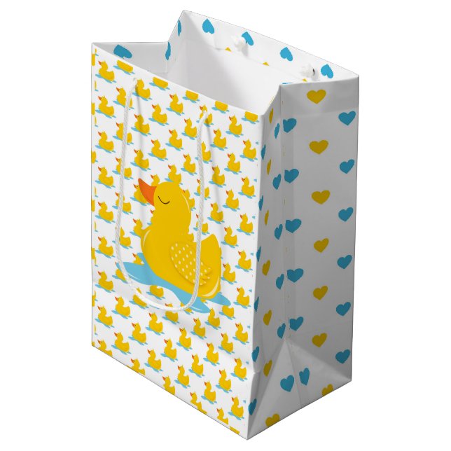 Bolsa De Regalo Mediana Patos para bebés (Angulo Anverso)