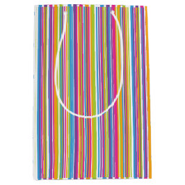 Bolsa De Regalo Mediana Patrón de Caramelos