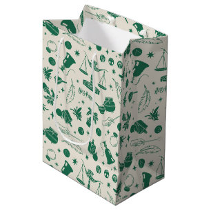 Bolsa De Regalo Mediana Patrón de Club de Clase de HOGWARTS™