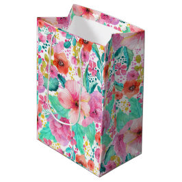 Bolsa De Regalo Mediana Patrón de coloración de color de color de color de