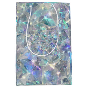 Bolsa De Regalo Mediana Patrón de espárragos de cristal de cuarzo
