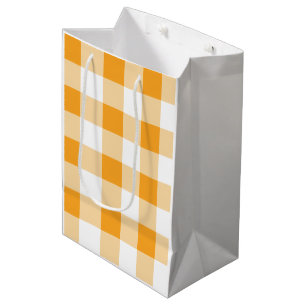 Bolsa De Regalo Mediana Patrón de Gingham