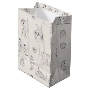 Bolsa De Regalo Mediana Patrón de historia griega clásica de la Antigua Gr