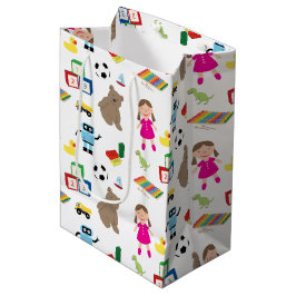 Bolsa De Regalo Mediana Patrón de juguetes para niños