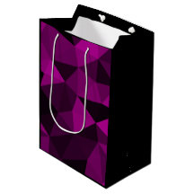 Patrón de malla geométrica negra rosa
