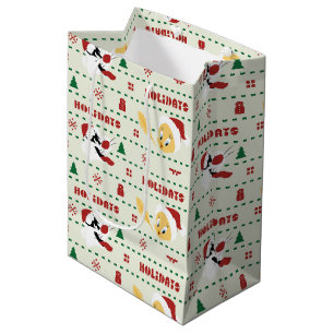 Bolsa De Regalo Mediana Patrón de vacaciones de LOONEY TUNES™ SYLVESTER™ y