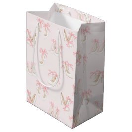 Bolsa De Regalo Mediana Patrón de zapatos Coquette 