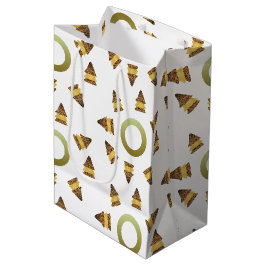 Bolsa De Regalo Mediana Patrón Wild Noel